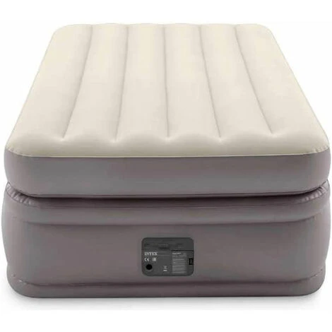 Intex Materasso Dura-Beam Prime Comfort Singolo Con Tecnologia Fiber Tech, Pompa Elettrica Incorporata 99X191X51 Cm I,2 3 Intex Materasso Dura-Beam Prime Comfort Singolo Con Tecnologia Fiber Tech, Pompa Elettrica Incorporata 99X191X51 Cm I,2