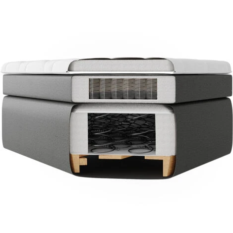 Letto Boxspring „Philly“ 180x200 Cm VitaliSpa 6 Letto Boxspring „Philly“ 180x200 Cm VitaliSpa - immagine 4