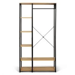 Guardaroba Appendiabiti Con Scaffale DETROIT Design Industriale -LettoMania Italia 63565649 3