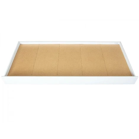 Dmora Cassetto Con Ruote Estraibile Per Letto, In Pino Massello Color Bianco, Cm 199x94x22 3 Dmora Cassetto Con Ruote Estraibile Per Letto, In Pino Massello Color Bianco, Cm 199x94x22