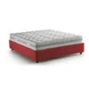 Talamo Italia Letto Matrimoniale Grace, Letto Contenitore Con Rivestimento In Tessuto, 100% Made In Italy, Apertura Frontale, Con Materasso Cm 160x200 Incluso, Rosso -LettoMania Italia 63753236 1