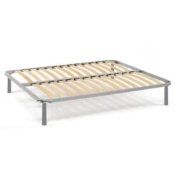 Talamo Italia Rete Letto Piazza E Mezza Ambrosia, Rete Ortopedica In Multistrato Di Betulla A 13 Doghe, 100% Made In Italy, Cm 120x190h34