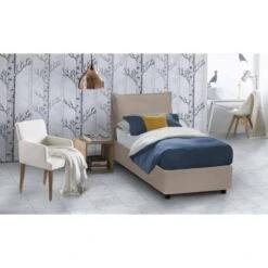 Talamo Italia Letto Singolo Ester, Letto Contenitore Con Rivestimento In Ecopelle, 100% Made In Italy, Apertura Frontale, Adatto Per Materasso Cm 80x190, Tortora 8 Talamo Italia Letto Singolo Ester, Letto Contenitore Con Rivestimento In Ecopelle, 100% Made In Italy, Apertura Frontale, Adatto Per Materasso Cm 80x190, Tortora -LettoMania Italia 63754412 2