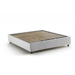 Talamo Italia Letto Matrimoniale Elisa, Letto Contenitore Con Rivestimento In Tessuto, 100% Made In Italy, Apertura Frontale, Adatto Per Materasso Cm 160x190, Bianco 11 Talamo Italia Letto Matrimoniale Elisa, Letto Contenitore Con Rivestimento In Tessuto, 100% Made In Italy, Apertura Frontale, Adatto Per Materasso Cm 160x190, Bianco -LettoMania Italia 63755366 5