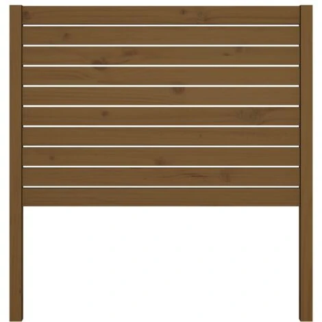 Testiera Per Letto Miele 96x4x100 Cm In Legno Massello Di Pino VidaXL 6 Testiera Per Letto Miele 96x4x100 Cm In Legno Massello Di Pino VidaXL - immagine 4