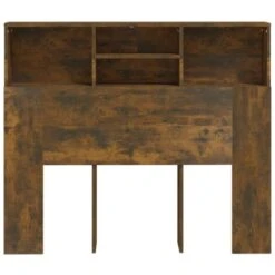 Testiera Con Scomparti Rovere Fumo 120x19x103,5 Cm VidaXL 11 Testiera Con Scomparti Rovere Fumo 120x19x103,5 Cm VidaXL -LettoMania Italia 64883344 5