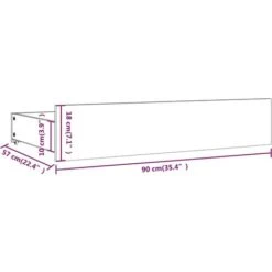 Cassettoni Da Letto 4 Pz In Legno Massello Di Pino Miele VidaXL -LettoMania Italia 65508775 3