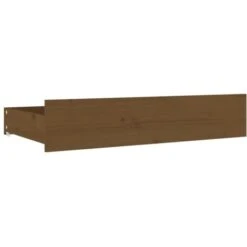 Cassettoni Da Letto 4 Pz In Legno Massello Di Pino Miele VidaXL -LettoMania Italia 65508775 4