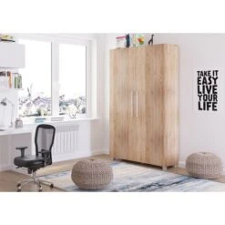 Letto A Parete TEDDY 120x200cm Verticale Rovere Sonoma 8 Letto A Parete TEDDY 120x200cm Verticale Rovere Sonoma -LettoMania Italia 69700056 2