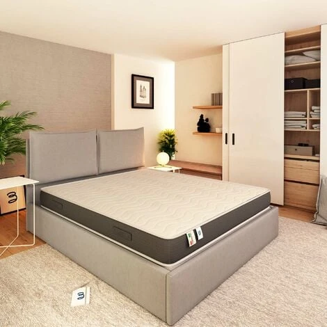 Baldiflex Materasso Alto 20 Cm Ortopedico Medio Rigido 100% Made In Italy Power - Singolo 70x190 Cm 3 Baldiflex Materasso Alto 20 Cm Ortopedico Medio Rigido 100% Made In Italy Power - Singolo 70x190 Cm