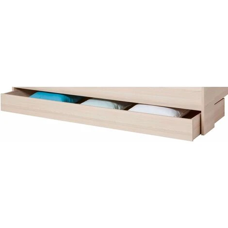 COMPOSAD Cassettone Estraibile Per Letto Legno Con Ruote Frassino CS2226 L202h17p84 3 COMPOSAD Cassettone Estraibile Per Letto Legno Con Ruote Frassino CS2226 L202h17p84