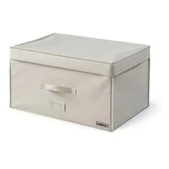 Compactor Custodia Rigida Sottovuoto Beige 55 X 40 X H.30 Cm -LettoMania Italia 70684752 4