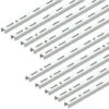 Emuca 7907812 Profilo Cremagliera Perforazione Semplice Passo 50mm Per Supporti Di Mensola, Bianco, L 1000mm, Set Di 10 Pezzi -LettoMania Italia 70777935 1