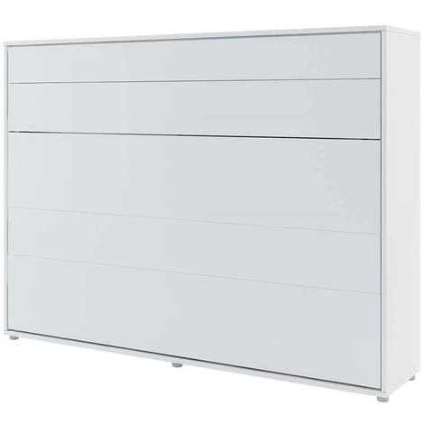 Lenart Letto A Scomparsa BED CONCEPT 04 140x200 Orizzontale Bianco Opaco 4 Lenart Letto A Scomparsa BED CONCEPT 04 140x200 Orizzontale Bianco Opaco - immagine 2