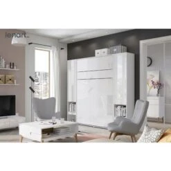 Lenart Letto A Scomparsa BED CONCEPT 04 140x200 Orizzontale Bianco Opaco 10 Lenart Letto A Scomparsa BED CONCEPT 04 140x200 Orizzontale Bianco Opaco -LettoMania Italia 71155347 4