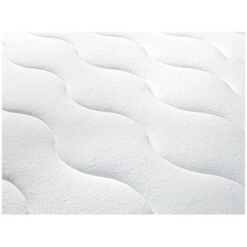 Set Letto Boxspring Testata + Rete + Materasso 160 X 200 Cm Tessuto Grigio - QUINTESSENCE Di PALACIO -LettoMania Italia 72258217 5