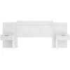 Testata Letto Allungabile Con Comodini - 140/160 Cm - Bianco - PARATI 1 Testata Letto Allungabile Con Comodini - 140/160 Cm - Bianco - PARATI -LettoMania Italia 72641775 1