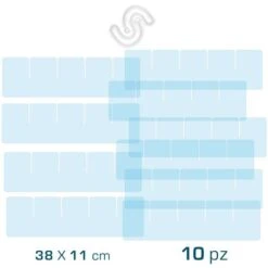 DIVISORI PER CASSETTI - Altezza 11cm- PLEXIGLASS Trasparente Lung. 21 Cm - 10 Pz 9 DIVISORI PER CASSETTI - Altezza 11cm- PLEXIGLASS Trasparente Lung. 21 Cm - 10 Pz -LettoMania Italia 75531446 3