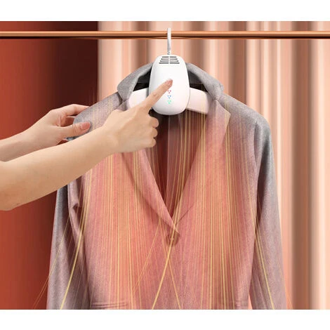 Gruccia Elettrica 150W Asciuga Riscalda Sterilizza Stendibiancheria Abiti Scarpe 7 Gruccia Elettrica 150W Asciuga Riscalda Sterilizza Stendibiancheria Abiti Scarpe - immagine 5