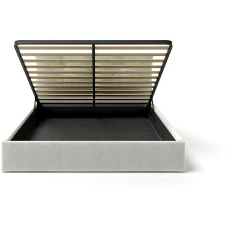 JUNO Matrimoniale Tessuto Bianco 5 JUNO Matrimoniale Tessuto Bianco - immagine 3