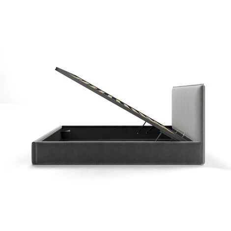 ZOOM Matrimoniale Tessuto Grigio 6 ZOOM Matrimoniale Tessuto Grigio - immagine 4