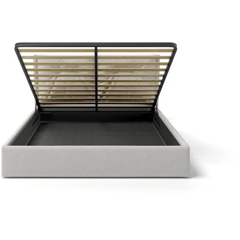 SEAN Matrimoniale In Pelle Rigenerata Bianca 5 SEAN Matrimoniale In Pelle Rigenerata Bianca - immagine 3