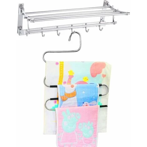 Confezione 3 Pantaloni Appendiabiti, Appendini Per Abbigliamento Spaziale Tipo S, Pantaloni 6 Confezione 3 Pantaloni Appendiabiti, Appendini Per Abbigliamento Spaziale Tipo S, Pantaloni - immagine 4