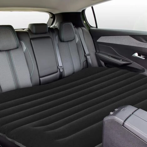 COSTWAY Materasso Gonfiabile Da Auto, Lettino Gonfiabile Con Pompa Elettrica E Borsa Di Stoccaggio, Superficie Di Floccaggio Impermeabile, Per Auto Campeggio 7 COSTWAY Materasso Gonfiabile Da Auto, Lettino Gonfiabile Con Pompa Elettrica E Borsa Di Stoccaggio, Superficie Di Floccaggio Impermeabile, Per Auto Campeggio - immagine 5