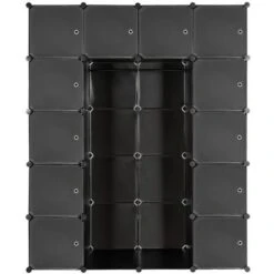 Armadio Modulare Anita 147 X 47 X 183 Cm - Cabina Armadio, Armadio, Armadio Ante Scorrevoli -LettoMania Italia 8008198 3