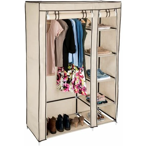Armadio Johanna 107 X 175 X 45 Cm - Cabina Armadio, Armadio Guardaroba, Armadio Ante Scorrevoli 4 Armadio Johanna 107 X 175 X 45 Cm - Cabina Armadio, Armadio Guardaroba, Armadio Ante Scorrevoli - immagine 2