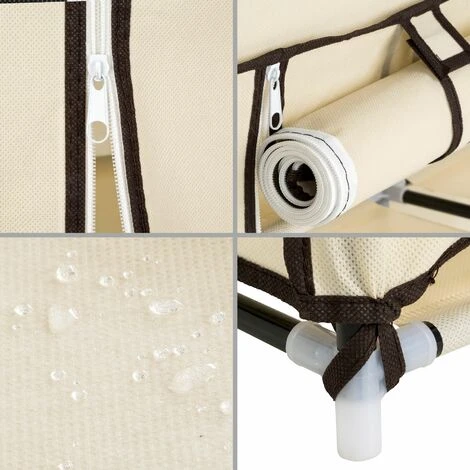 Armadio Johanna 107 X 175 X 45 Cm - Cabina Armadio, Armadio Guardaroba, Armadio Ante Scorrevoli 7 Armadio Johanna 107 X 175 X 45 Cm - Cabina Armadio, Armadio Guardaroba, Armadio Ante Scorrevoli - immagine 5