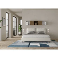 Letto Antea L.200 P.200 Senza Rete Bianco 8 Letto Antea L.200 P.200 Senza Rete Bianco -LettoMania Italia 80398916 3