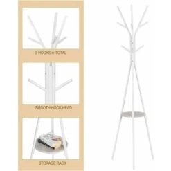 WOLTU Appendiabiti Moderno Attaccapanni Da Terra Con 9 Ganci Appendiabiti -LettoMania Italia 80879863 5