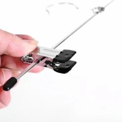 100 Pezzi Stendino Appendiabiti Immersi Nel Metallo Grucce Antiscivolo Per Pantaloni In Metallo Grucce Per Gonna 30x1x9cm -LettoMania Italia 80943559 4