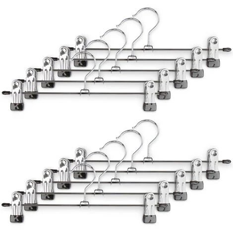 50 Pezzi Stendino Appendiabiti Immersi Nel Metallo Grucce Antiscivolo Per Pantaloni In Metallo Grucce Per Gonna 30x1x9cm 3 50 Pezzi Stendino Appendiabiti Immersi Nel Metallo Grucce Antiscivolo Per Pantaloni In Metallo Grucce Per Gonna 30x1x9cm