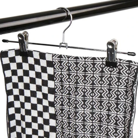 50 Pezzi Stendino Appendiabiti Immersi Nel Metallo Grucce Antiscivolo Per Pantaloni In Metallo Grucce Per Gonna 30x1x9cm 7 50 Pezzi Stendino Appendiabiti Immersi Nel Metallo Grucce Antiscivolo Per Pantaloni In Metallo Grucce Per Gonna 30x1x9cm - immagine 5