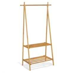 Porta D'ingresso In Bambù RITA 2 Ripiani -LettoMania Italia 81211856 3