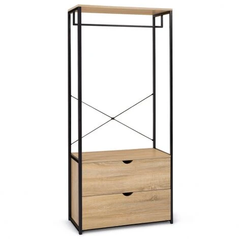 Armadio DETROIT 2 Cassetti Design Industriale 7 Armadio DETROIT 2 Cassetti Design Industriale - immagine 5