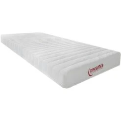 Letto Relax Elettrico Sole Sospensioni Materasso Accoglienza Lattice 2x80x200cm Bianco - ETHER Di DREAMEA -LettoMania Italia 81887308 4