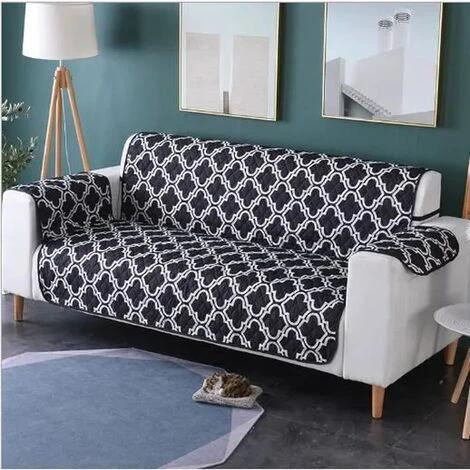 None Sedia Trapuntata Di Lusso, Copridivano Imbottito Per Animali Domestici Protegge 3 Posti (167-190 Cm) Nero 4 None Sedia Trapuntata Di Lusso, Copridivano Imbottito Per Animali Domestici Protegge 3 Posti (167-190 Cm) Nero - immagine 2