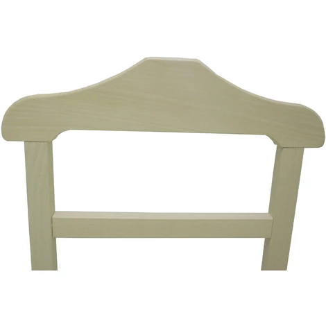 Appendiabiti Indossatore Porta Abiti In Legno Naturale Sbiancato Servo Muto Per Camera Vestiti 4 Appendiabiti Indossatore Porta Abiti In Legno Naturale Sbiancato Servo Muto Per Camera Vestiti - immagine 2