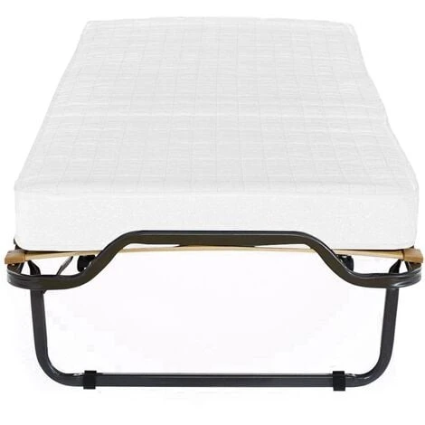 Letto Brandina Pieghevole A Doghe Con Materasso Memory 4 Letto Brandina Pieghevole A Doghe Con Materasso Memory - immagine 2