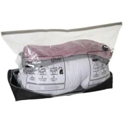 Letto Con Sacco A Vuoto Air-store 100x45x15 Cm - Scatola Di Immagazzinaggio, Borsa Per Compressori Xl, Dimensioni Borsa Per Compressori: 124x80x46 Cm Coperchio: 98x45x15 Cm - 5 Five Simply Smart -LettoMania Italia 83776784 4