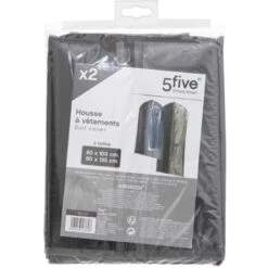 Set Di 2 Grandi Copriabiti Neri - 5 Five Simply Smart -LettoMania Italia 83780047 3