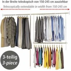 Sistema Armadio Telescopico WENKO -LettoMania Italia 8413661 2