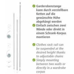 Sistema Armadio Telescopico WENKO -LettoMania Italia 8413661 4