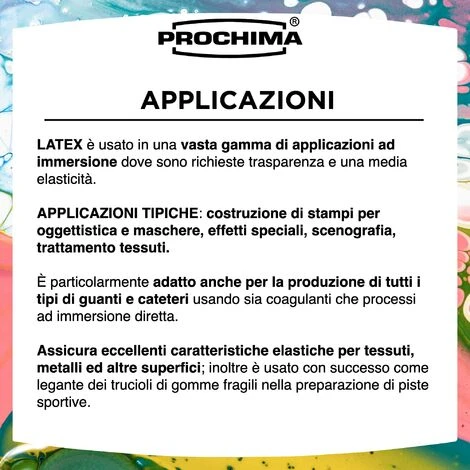 Prochima EM501K5 Latex, Trasparente, 5 KG 4 Prochima EM501K5 Latex, Trasparente, 5 KG - immagine 2