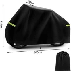 WOLTU TELO COPRIBICI IMPERMEABILE COPRI BICI OXFORD ANTI GHIACCIO 200X110X70 Cm -LettoMania Italia 88507131 3