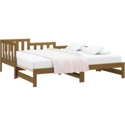 Dormeuse Estraibile - Letto Per Adulti Miele 2x(90x190) Cm Legno Massello Di Pino BV579167 - BonneVie 9 Dormeuse Estraibile - Letto Per Adulti Miele 2x(90x190) Cm Legno Massello Di Pino BV579167 - BonneVie -LettoMania Italia 91042790 3