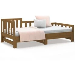 Dormeuse Estraibile - Letto Per Adulti Miele 2x(90x190) Cm Legno Massello Di Pino BV579167 - BonneVie 11 Dormeuse Estraibile - Letto Per Adulti Miele 2x(90x190) Cm Legno Massello Di Pino BV579167 - BonneVie -LettoMania Italia 91042790 5